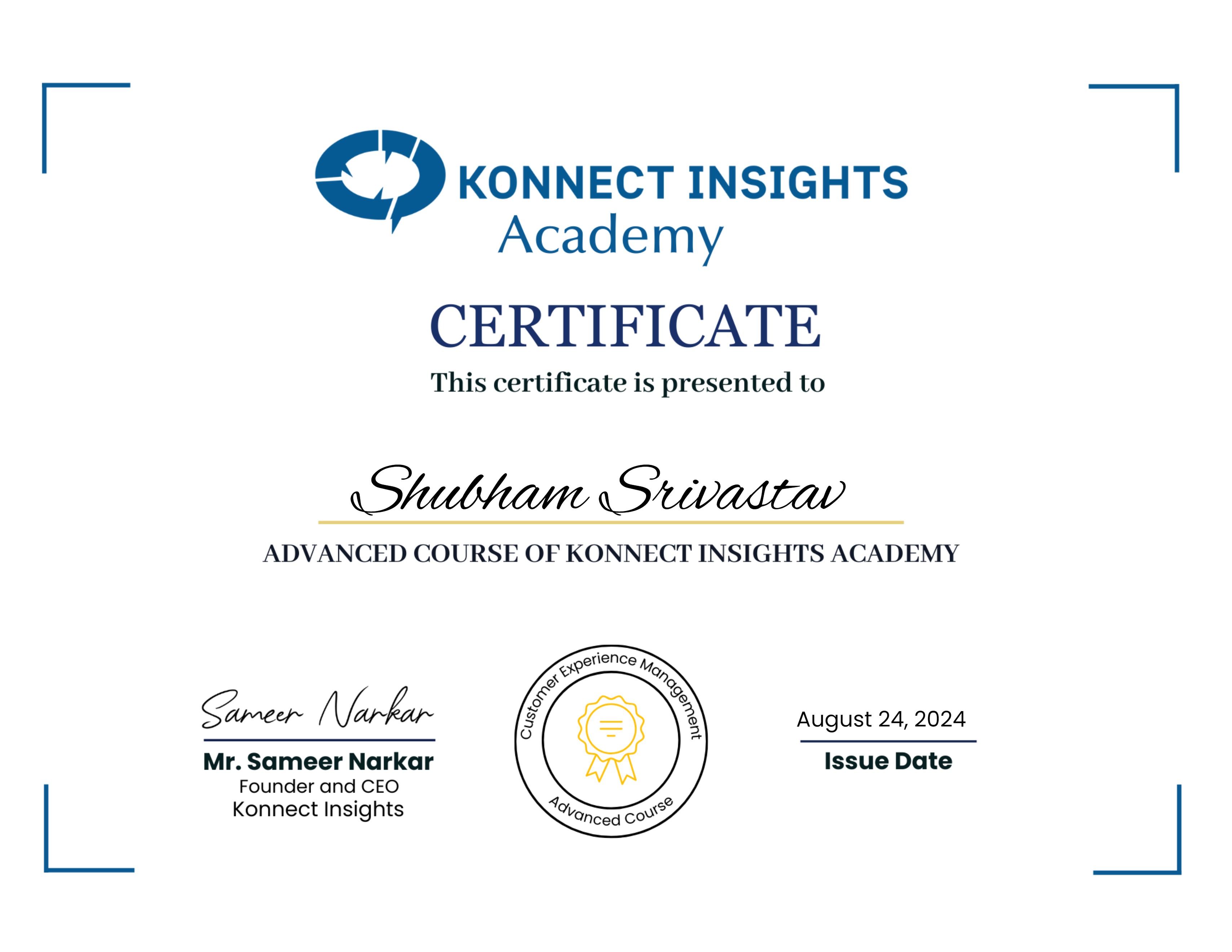 Konnect Insights Academy - Advanced Course