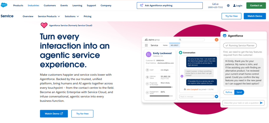 Salesforce Service Cloud