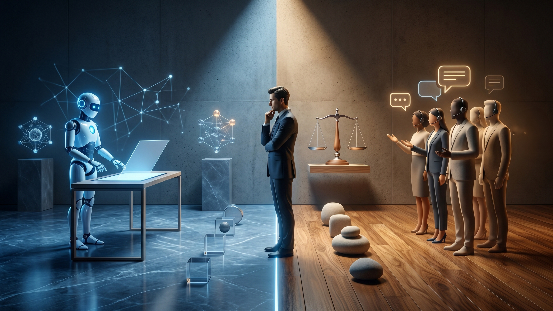 AI vs Human in Customer Service: Where to Draw the Line | Konnect Insights