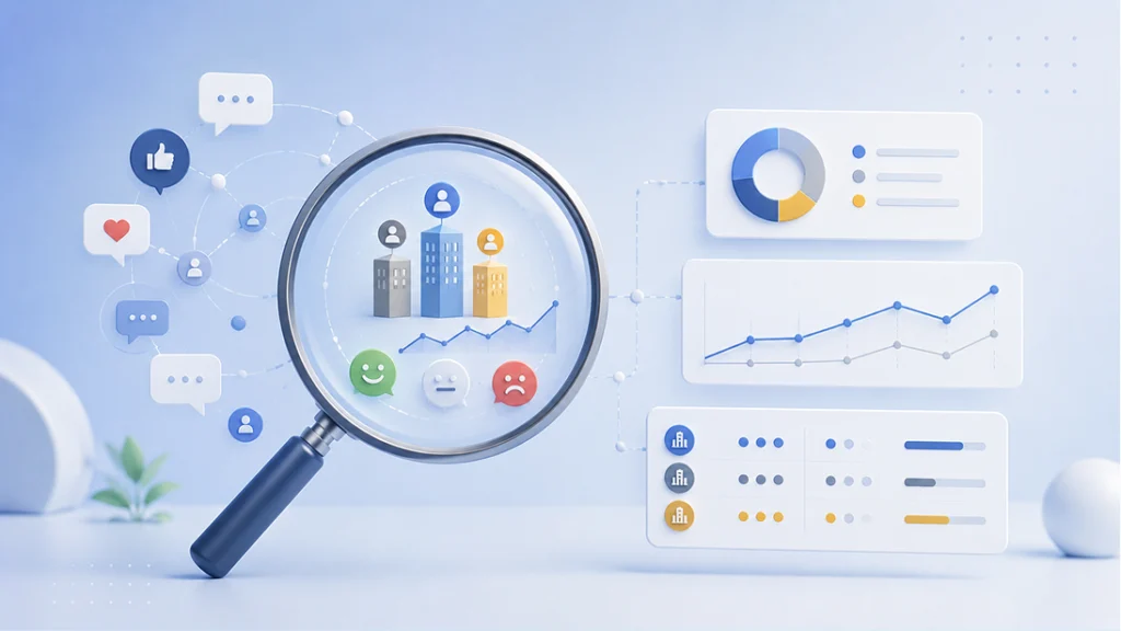 How to Use Social Listening for Competitor Analysis and Market Intelligence