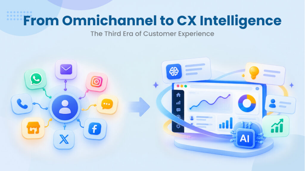 From Omnichannel to CX Intelligence: The Third Era of Customer Experience